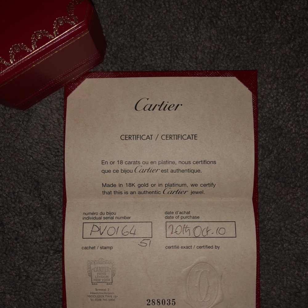 CARTIER TRINITY RING, CLASSIC - Picture 7 of 8
